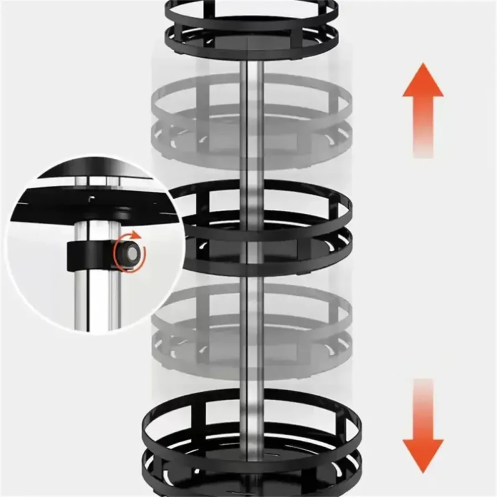 Carbon Steel Spice Rack