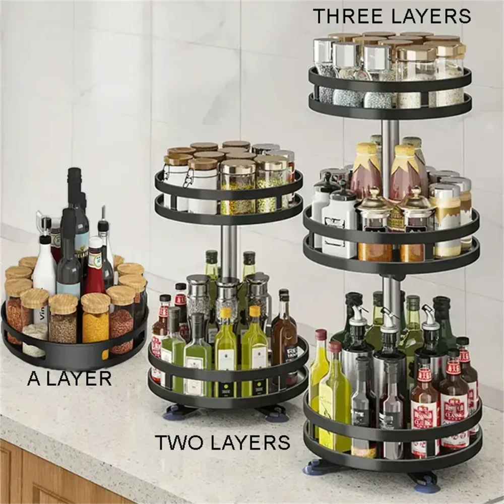 Carbon Steel Spice Rack