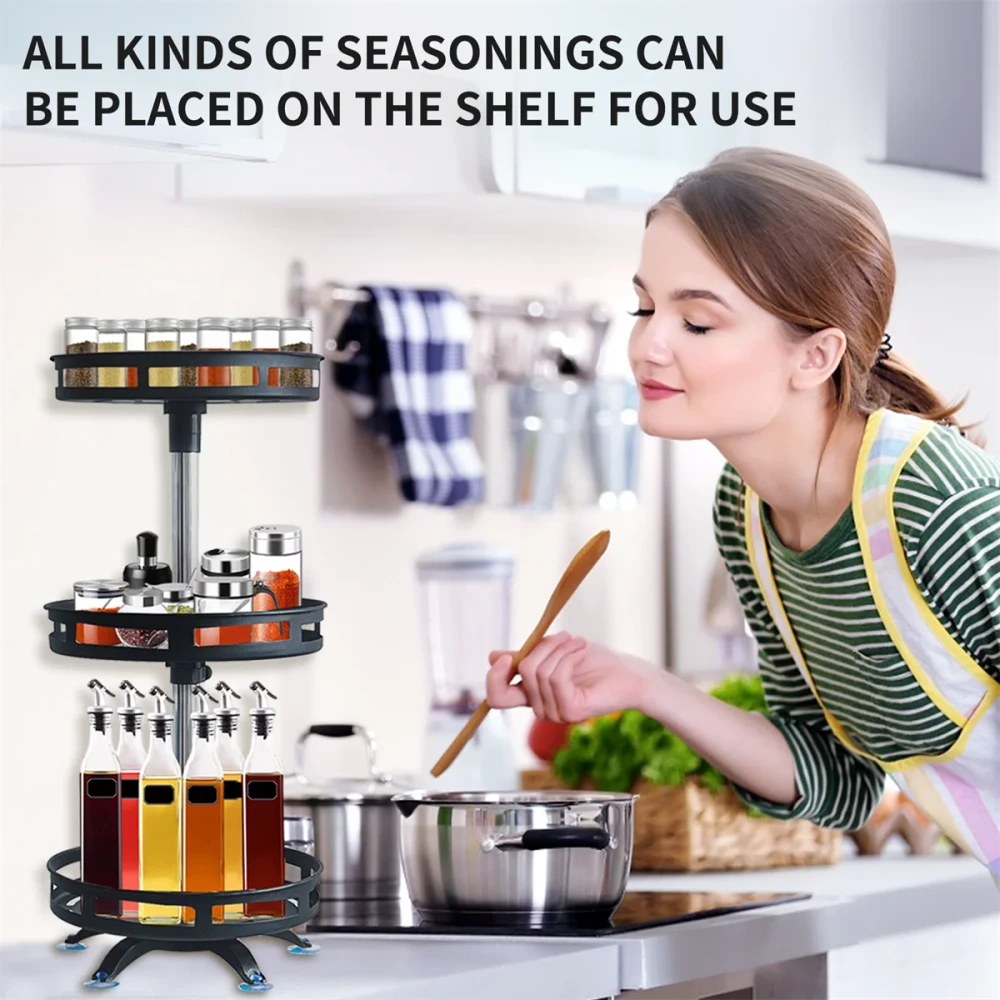Carbon Steel Spice Rack